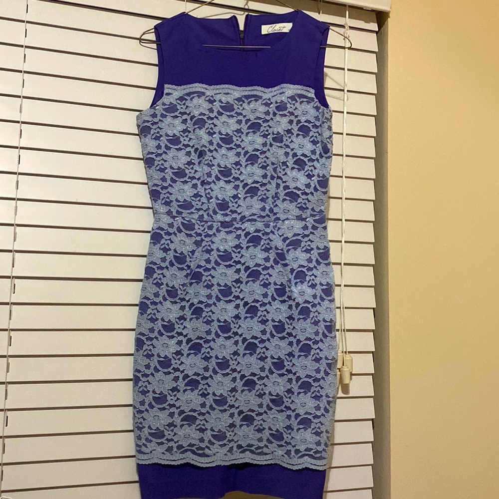 Closet Lilac Lace Dress